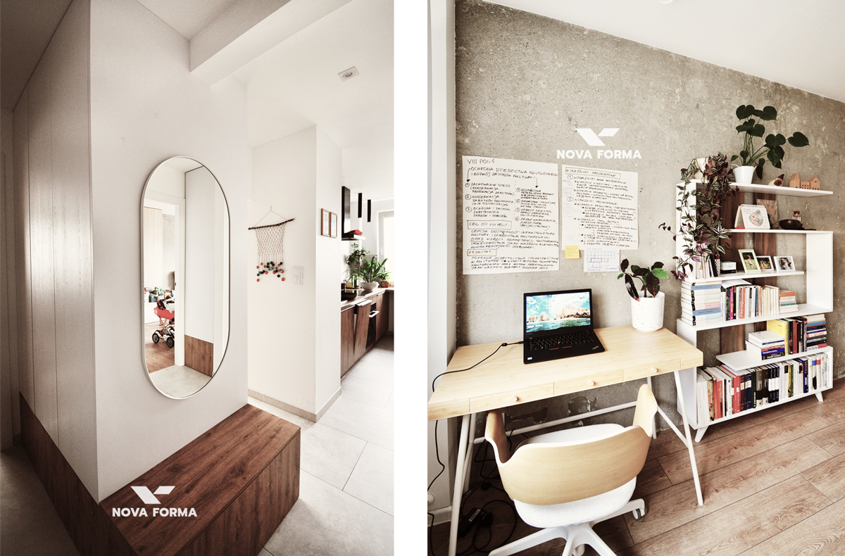 PROJEKT MIESZKANIA W łODZI