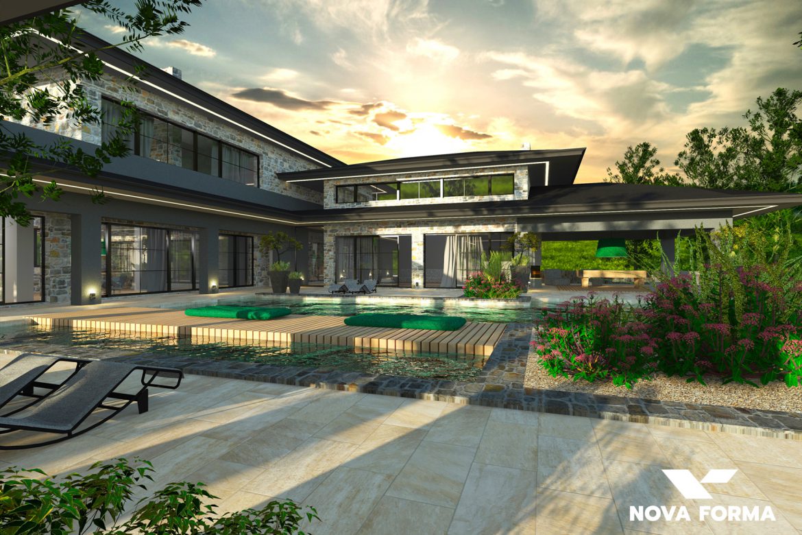 willa w stylu amerykańskim